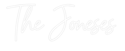 CREATE YOUR OWN WEDDING NEON SIGN The Joneses