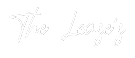 CREATE YOUR OWN WEDDING NEON SIGN The Lease’s