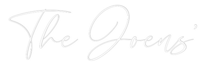 CREATE YOUR OWN WEDDING NEON SIGN The Joens’