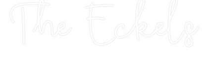 CREATE YOUR OWN WEDDING NEON SIGN The Eckels