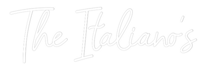 CREATE YOUR OWN WEDDING NEON SIGN The Italiano’s