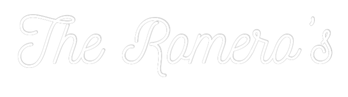 CREATE YOUR OWN WEDDING NEON SIGN The Romero’s