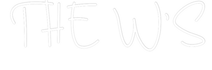 CREATE YOUR OWN WEDDING NEON SIGN THE W’S