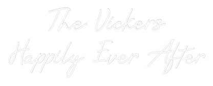 CREATE YOUR OWN WEDDING NEON SIGN The Vickers
...