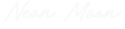 CREATE YOUR OWN WEDDING NEON SIGN Neon Moon