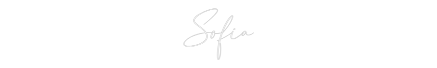 CREATE YOUR OWN WEDDING NEON SIGN Sofia