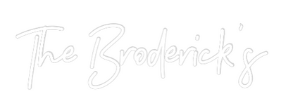 CREATE YOUR OWN WEDDING NEON SIGN The Broderick...