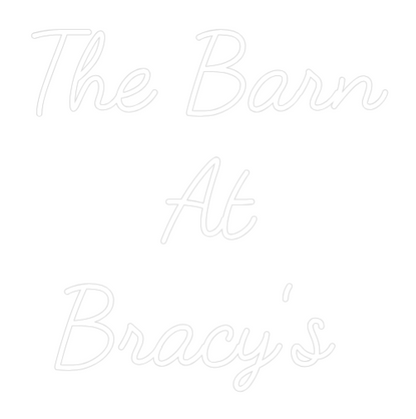 CREATE YOUR OWN WEDDING NEON SIGN The Barn
At
...