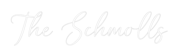 CREATE YOUR OWN WEDDING NEON SIGN The Schmolls