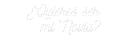 CREATE YOUR OWN WEDDING NEON SIGN ¿Quieres ser
...