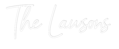CREATE YOUR OWN WEDDING NEON SIGN The Lawsons