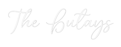 CREATE YOUR OWN WEDDING NEON SIGN The Butays