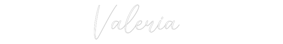 CREATE YOUR OWN WEDDING NEON SIGN Valeria