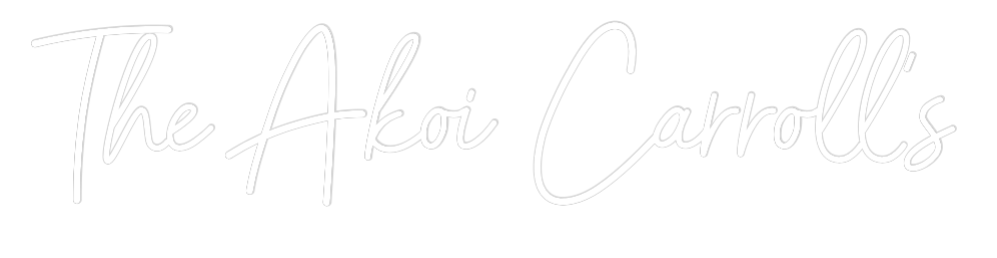 CREATE YOUR OWN WEDDING NEON SIGN The Akoi Carr...