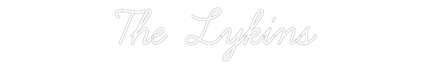 CREATE YOUR OWN WEDDING NEON SIGN The Lykins