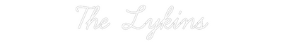CREATE YOUR OWN WEDDING NEON SIGN The Lykins