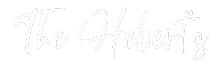 CREATE YOUR OWN WEDDING NEON SIGN The Hebert’s