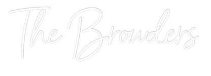 CREATE YOUR OWN WEDDING NEON SIGN The Browders