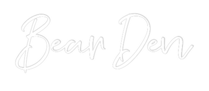 CREATE YOUR OWN WEDDING NEON SIGN Bear Den
