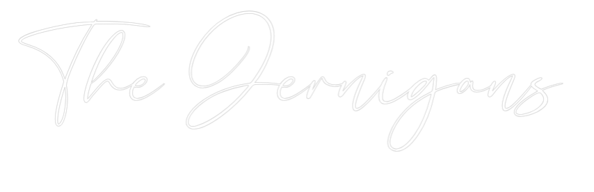 CREATE YOUR OWN WEDDING NEON SIGN The Jernigans