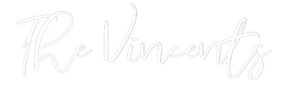 CREATE YOUR OWN WEDDING NEON SIGN The Vincents