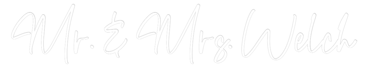 CREATE YOUR OWN WEDDING NEON SIGN Mr. & Mrs. We...