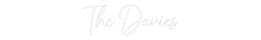 CREATE YOUR OWN WEDDING NEON SIGN The Davies