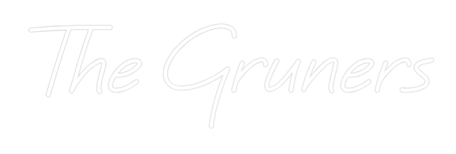 CREATE YOUR OWN WEDDING NEON SIGN The Gruners