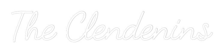 CREATE YOUR OWN WEDDING NEON SIGN The Clendenins