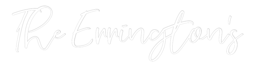 CREATE YOUR OWN WEDDING NEON SIGN The Errington’s