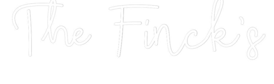 CREATE YOUR OWN WEDDING NEON SIGN The Finck’s