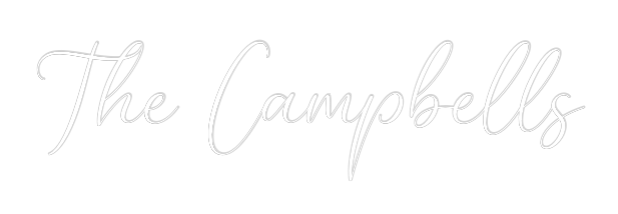 CREATE YOUR OWN WEDDING NEON SIGN The Campbells