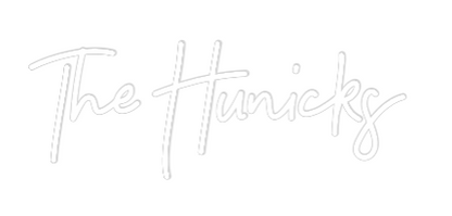 CREATE YOUR OWN WEDDING NEON SIGN The Hunicks