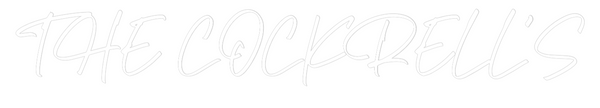CREATE YOUR OWN WEDDING NEON SIGN THE COCKRELL’S - vinacustom