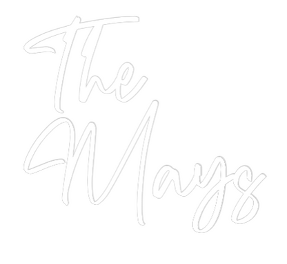 CREATE YOUR OWN WEDDING NEON SIGN The 
Mays