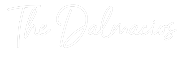 CREATE YOUR OWN WEDDING NEON SIGN The Dalmacios
