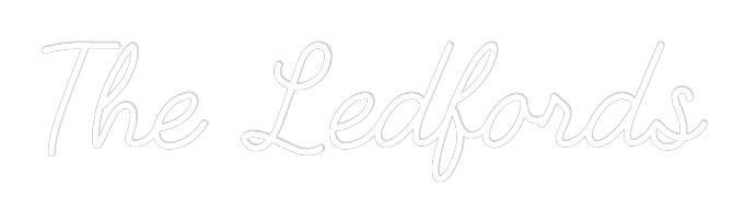 CREATE YOUR OWN WEDDING NEON SIGN The Ledfords