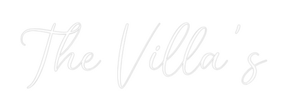 CREATE YOUR OWN WEDDING NEON SIGN The Villa's