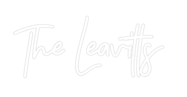 CREATE YOUR OWN WEDDING NEON SIGN The Leavitts