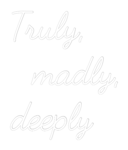 CREATE YOUR OWN WEDDING NEON SIGN Truly, 
  ma...