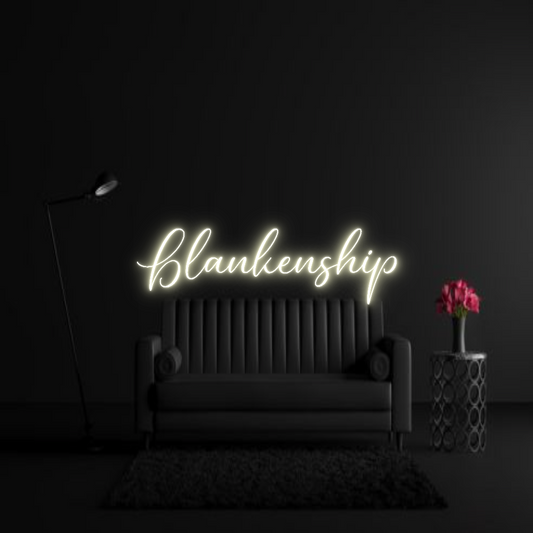 CREATE YOUR OWN WEDDING NEON SIGN Blankenship