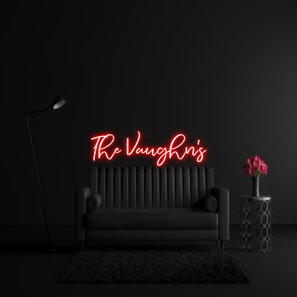CREATE YOUR OWN WEDDING NEON SIGN The Vaughn’s