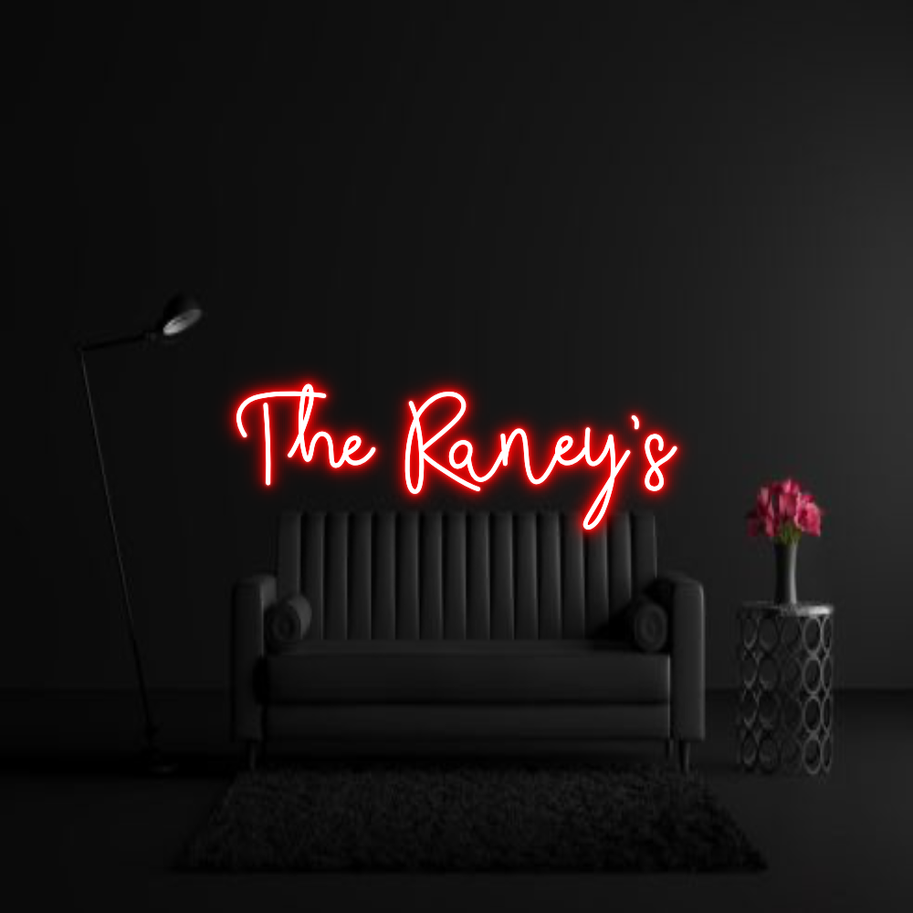 CREATE YOUR OWN WEDDING NEON SIGN The Raney’s