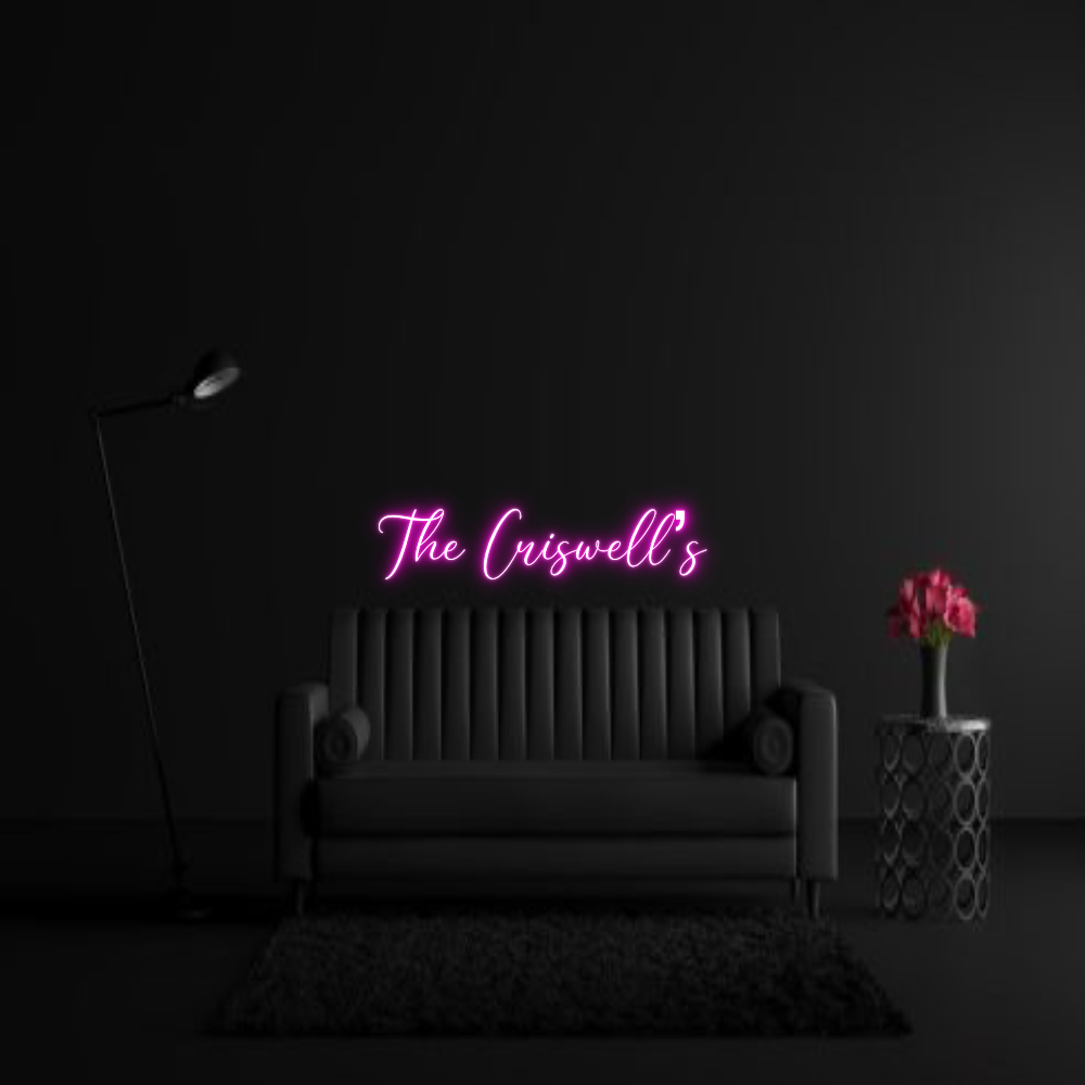 CREATE YOUR OWN WEDDING NEON SIGN The Criswell’s