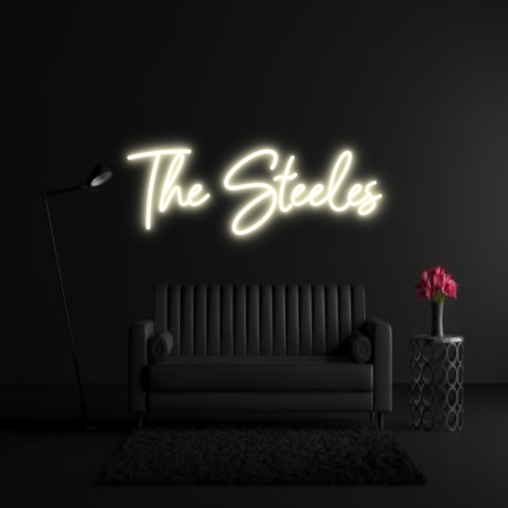 CREATE YOUR OWN WEDDING NEON SIGN The Steeles