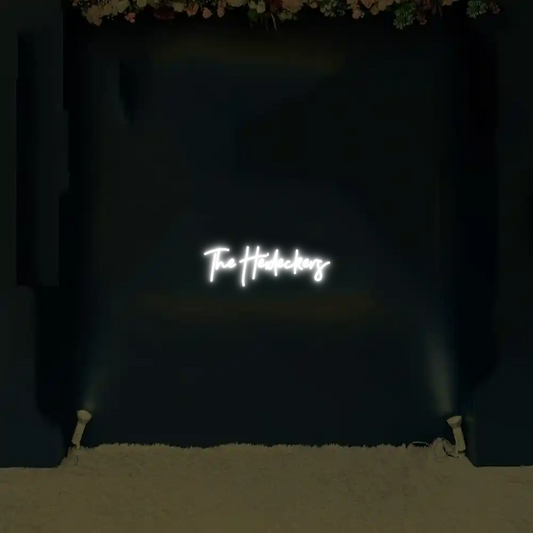 CREATE YOUR OWN WEDDING NEON SIGN The Heideckers