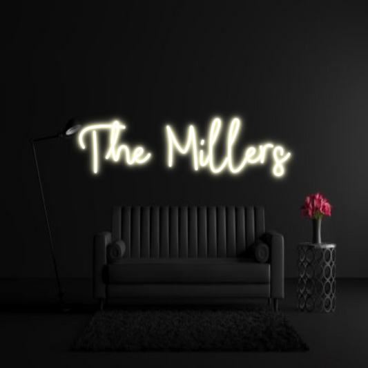 CREATE YOUR OWN WEDDING NEON SIGN The Millers