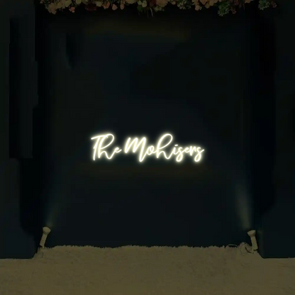 CREATE YOUR OWN WEDDING NEON SIGN The Mohisers