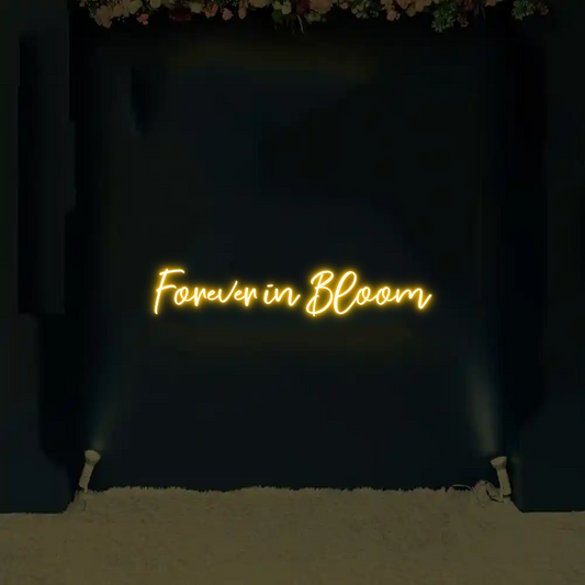 CREATE YOUR OWN WEDDING NEON SIGN Forever in Bl...