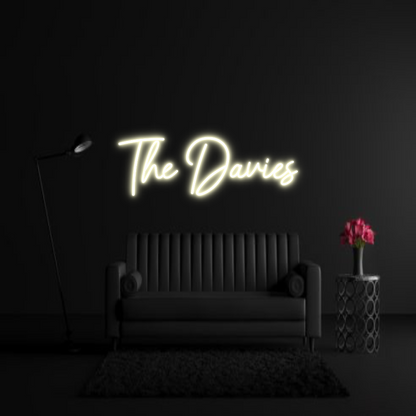 CREATE YOUR OWN WEDDING NEON SIGN The Davies